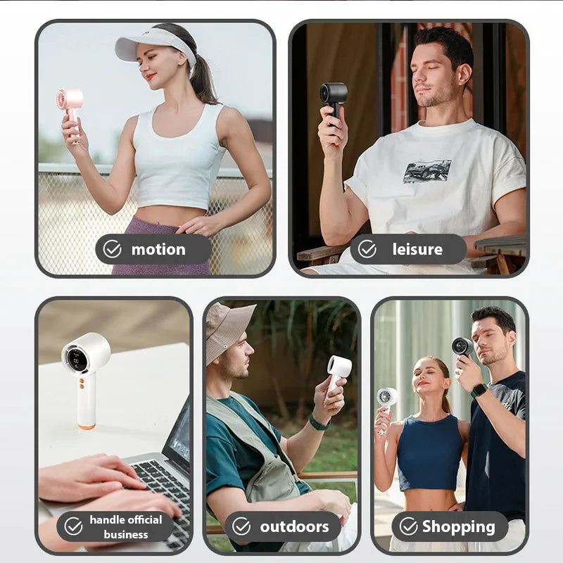 Portable Handheld Turbo Cooling Fan