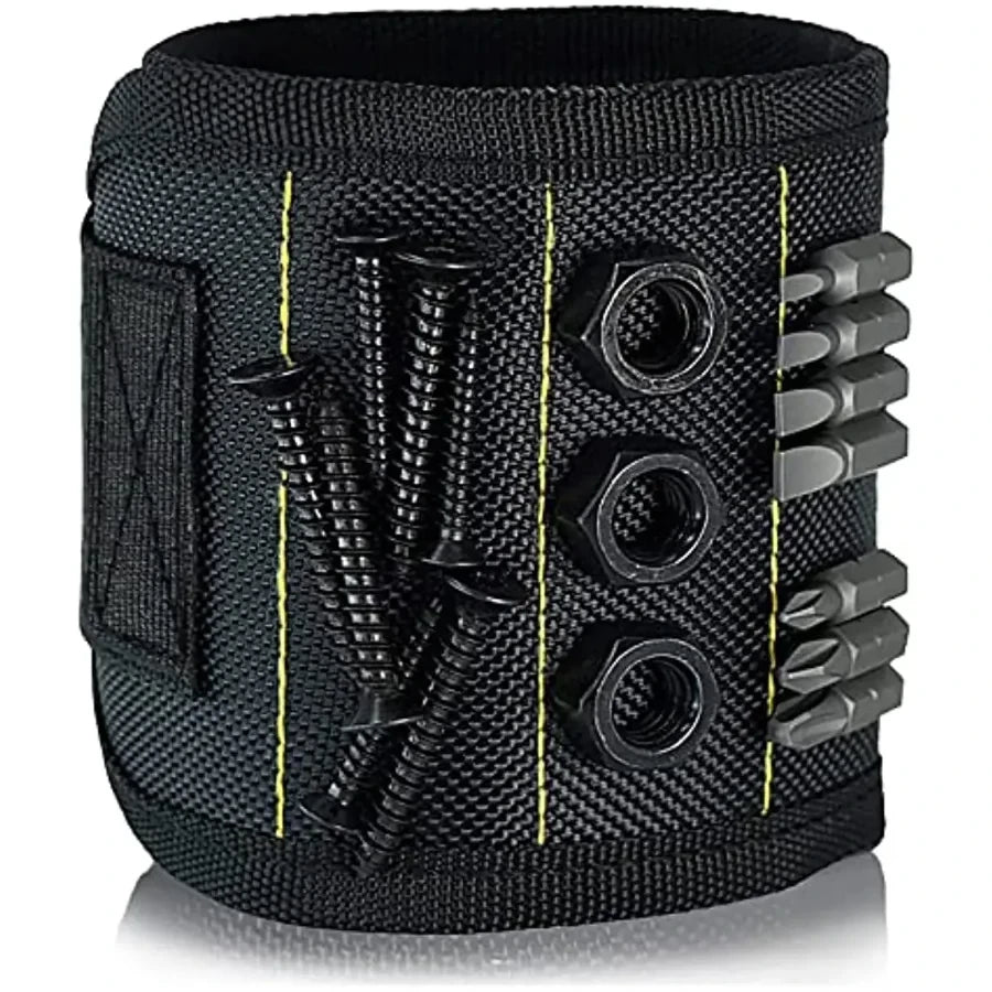 Magnetic Wristband for Holding Screws
